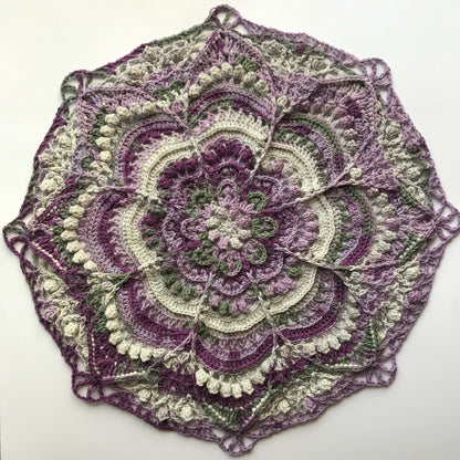 Ripple Effect Mandala Crochet Pattern
