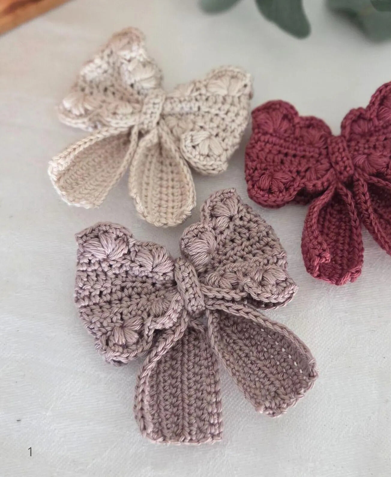 Sweet Bow Crochet Pattern