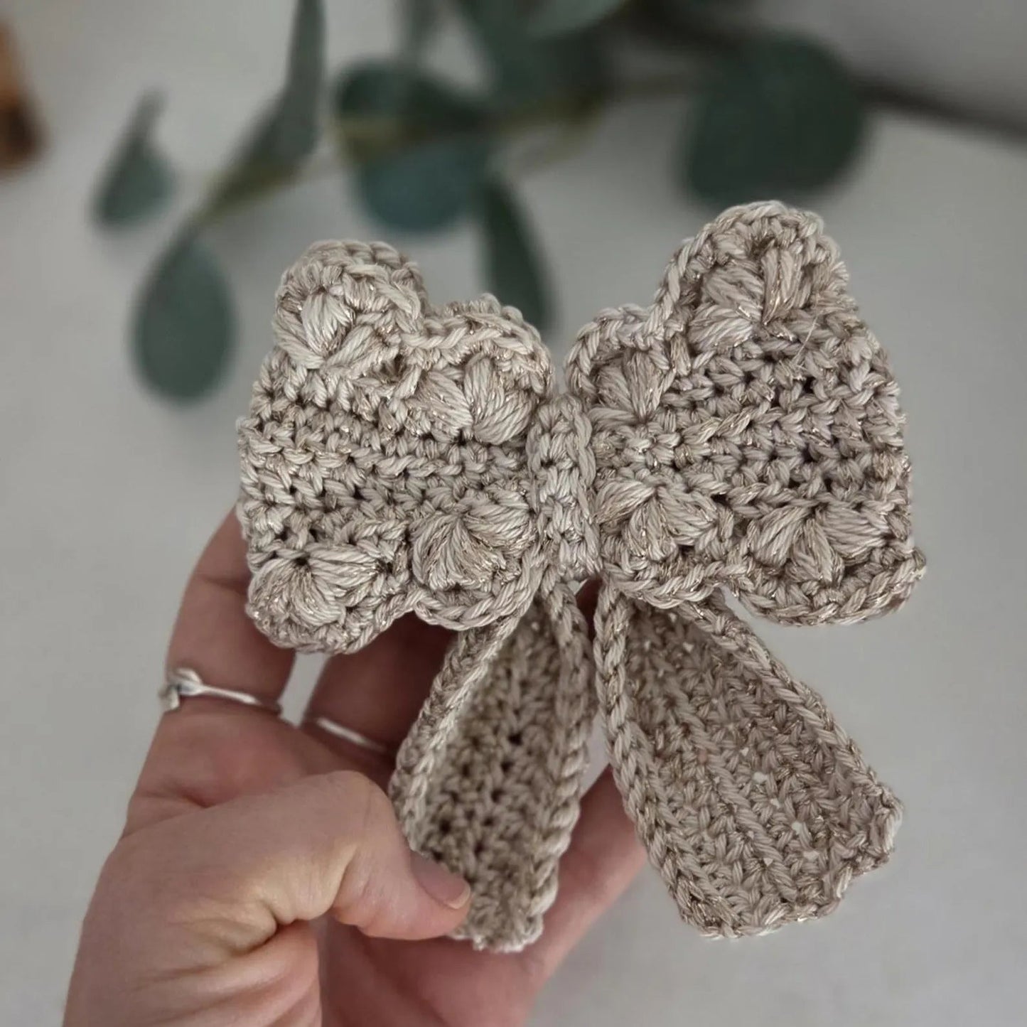 Sweet Bow Crochet Pattern