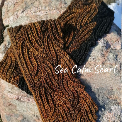 Sea Calm Scarf Pattern