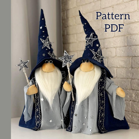 Scandinavian Star Gnome Sewing Pattern