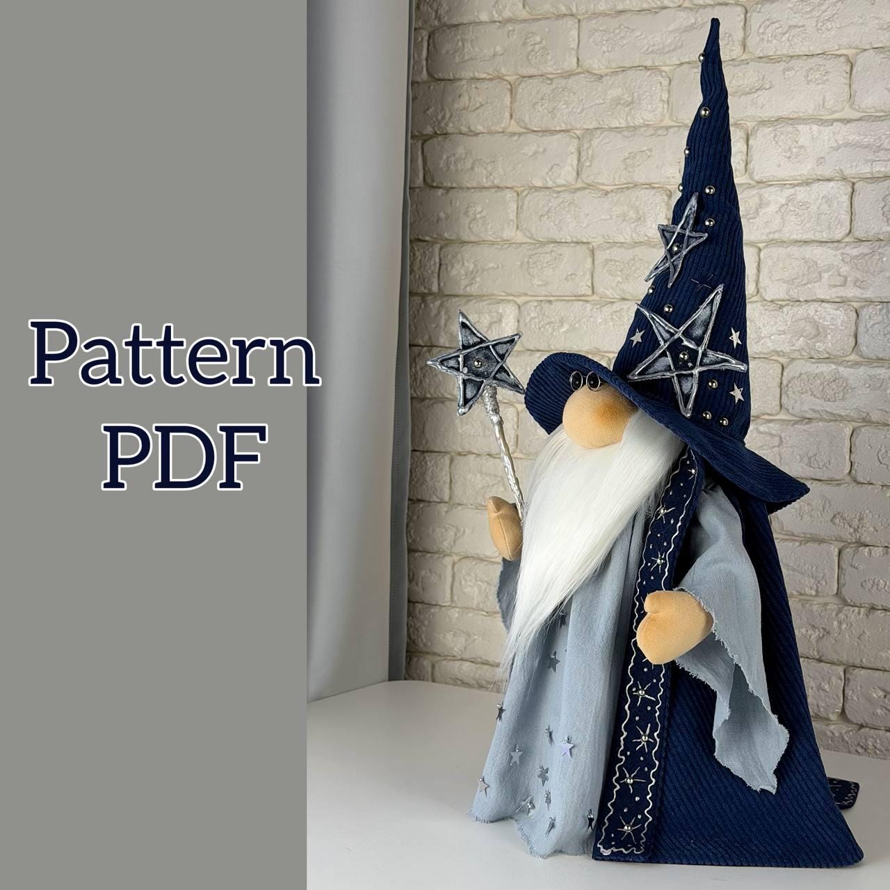 Scandinavian Star Gnome Sewing Pattern
