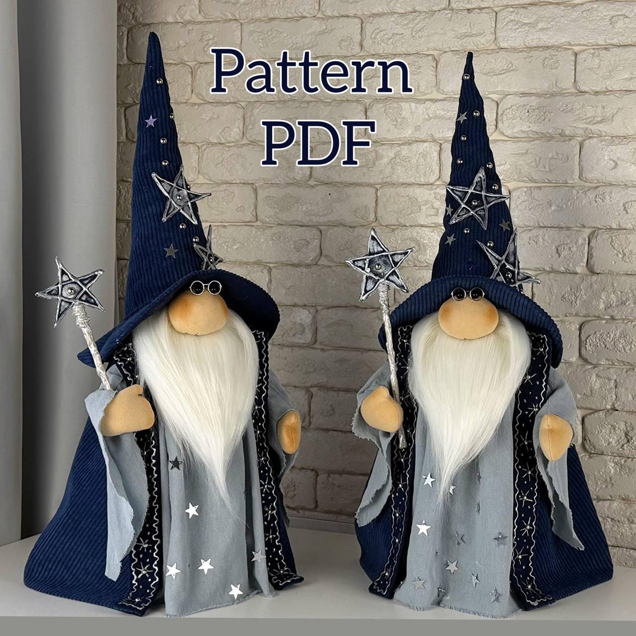 Scandinavian Star Gnome Sewing Pattern