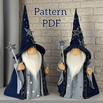 Scandinavian Star Gnome Sewing Pattern