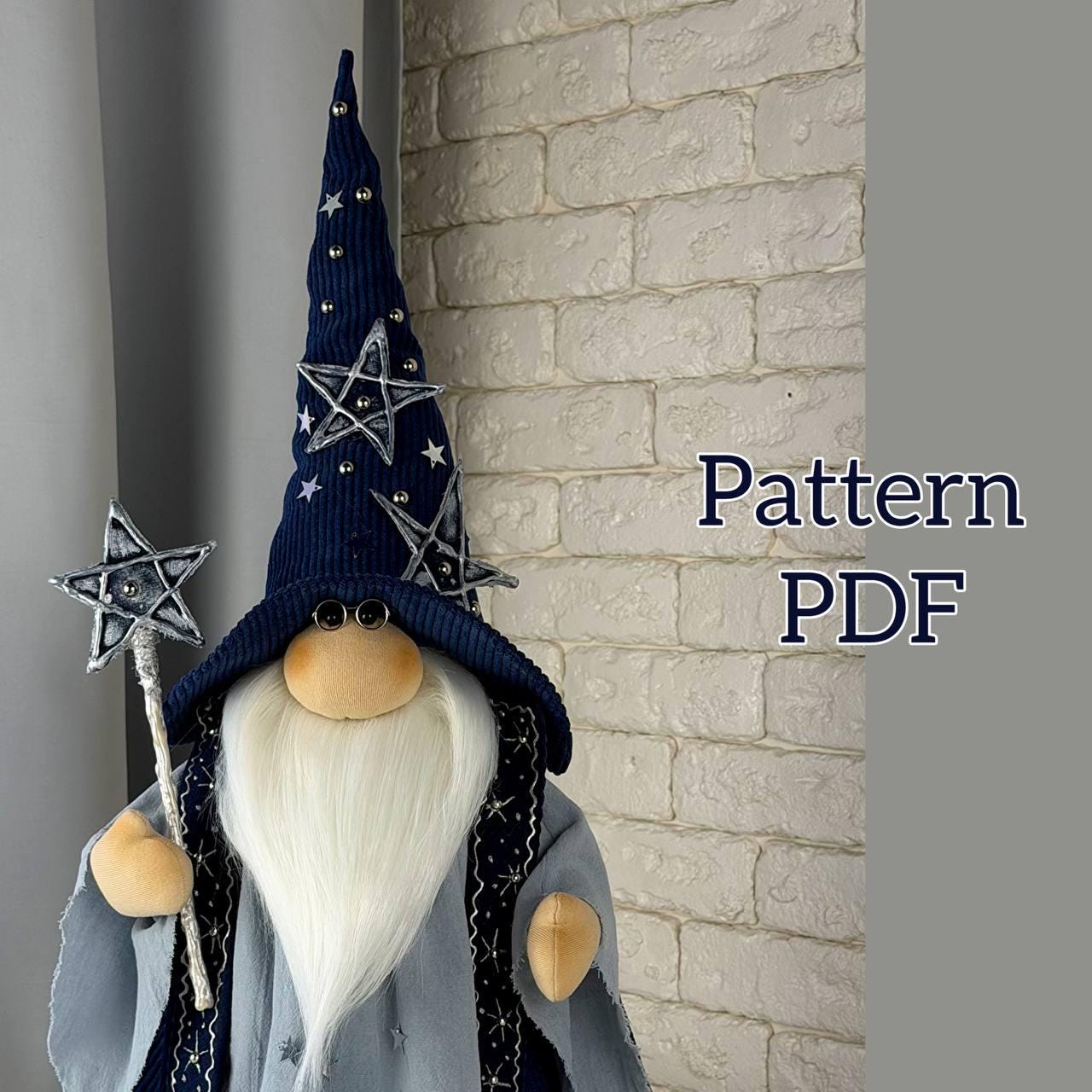 Scandinavian Star Gnome Sewing Pattern