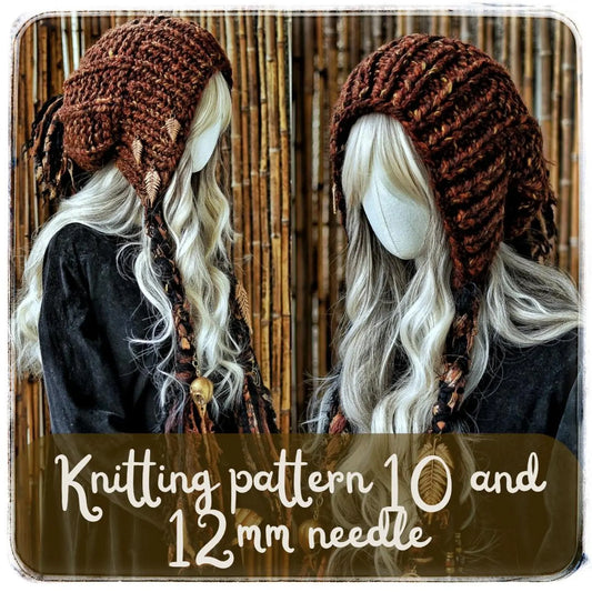 Slouchy Beanie Knitting Pattern