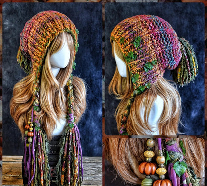 Slouchy Beanie Knitting Pattern
