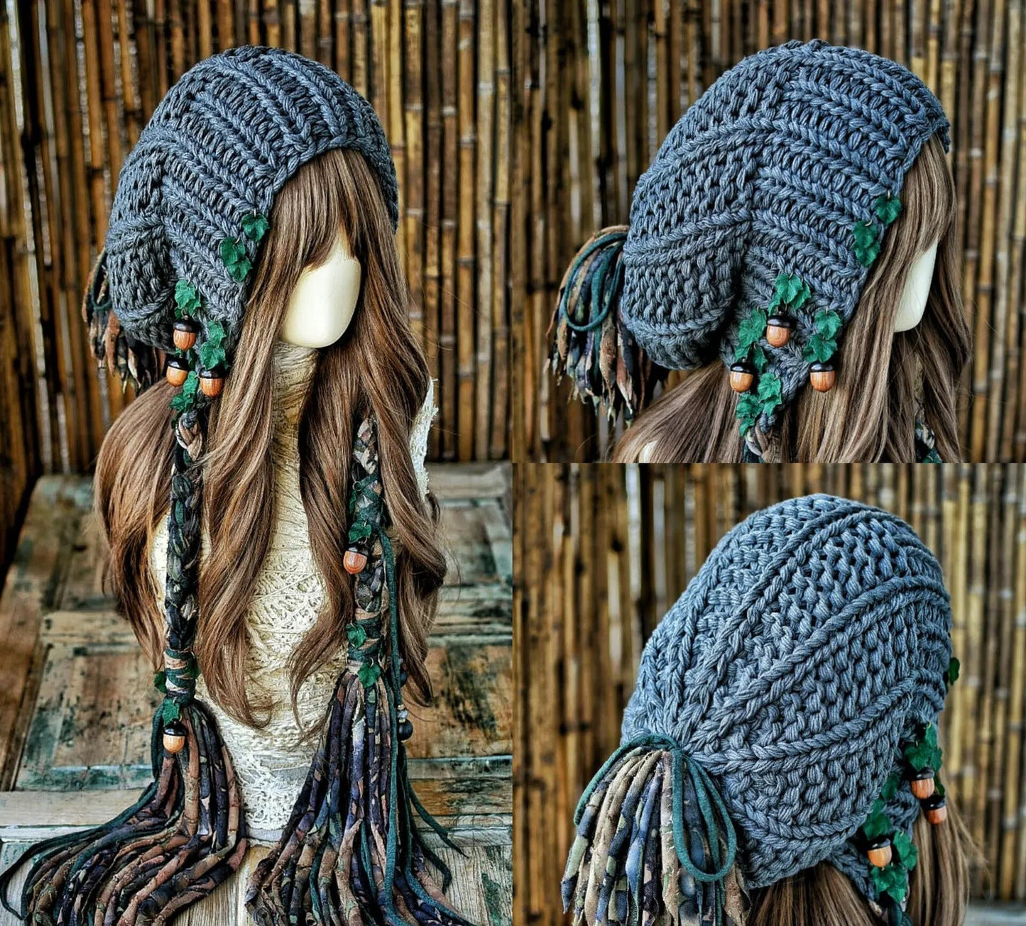 Slouchy Beanie Knitting Pattern