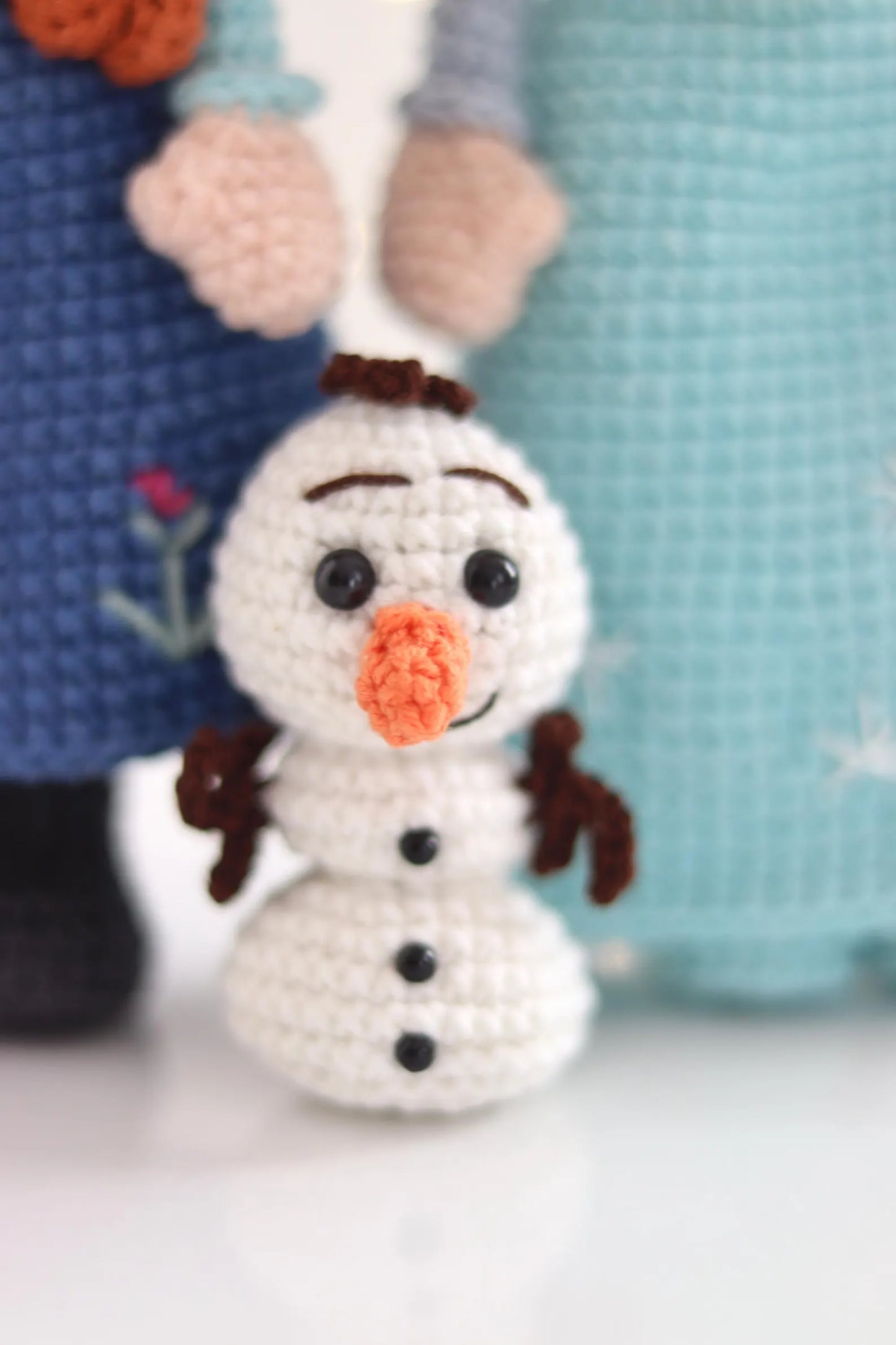 Snow Queens & Snowman Crochet Pattern
