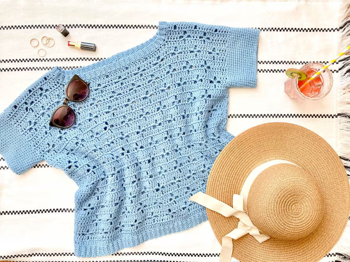 Easy Summer Top Crochet Pattern