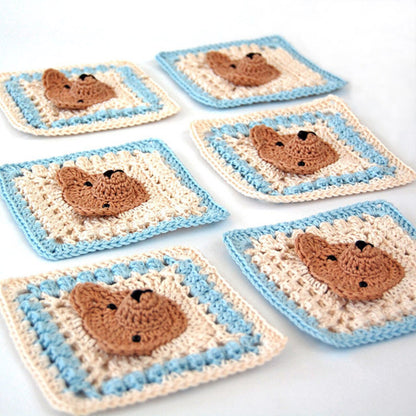 Teddy Bear Baby Blanket Crochet Pattern