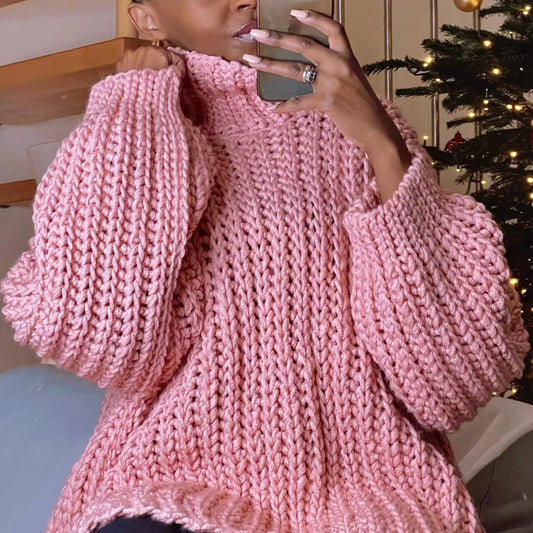 Turtleneck Sweater Crochet Pattern