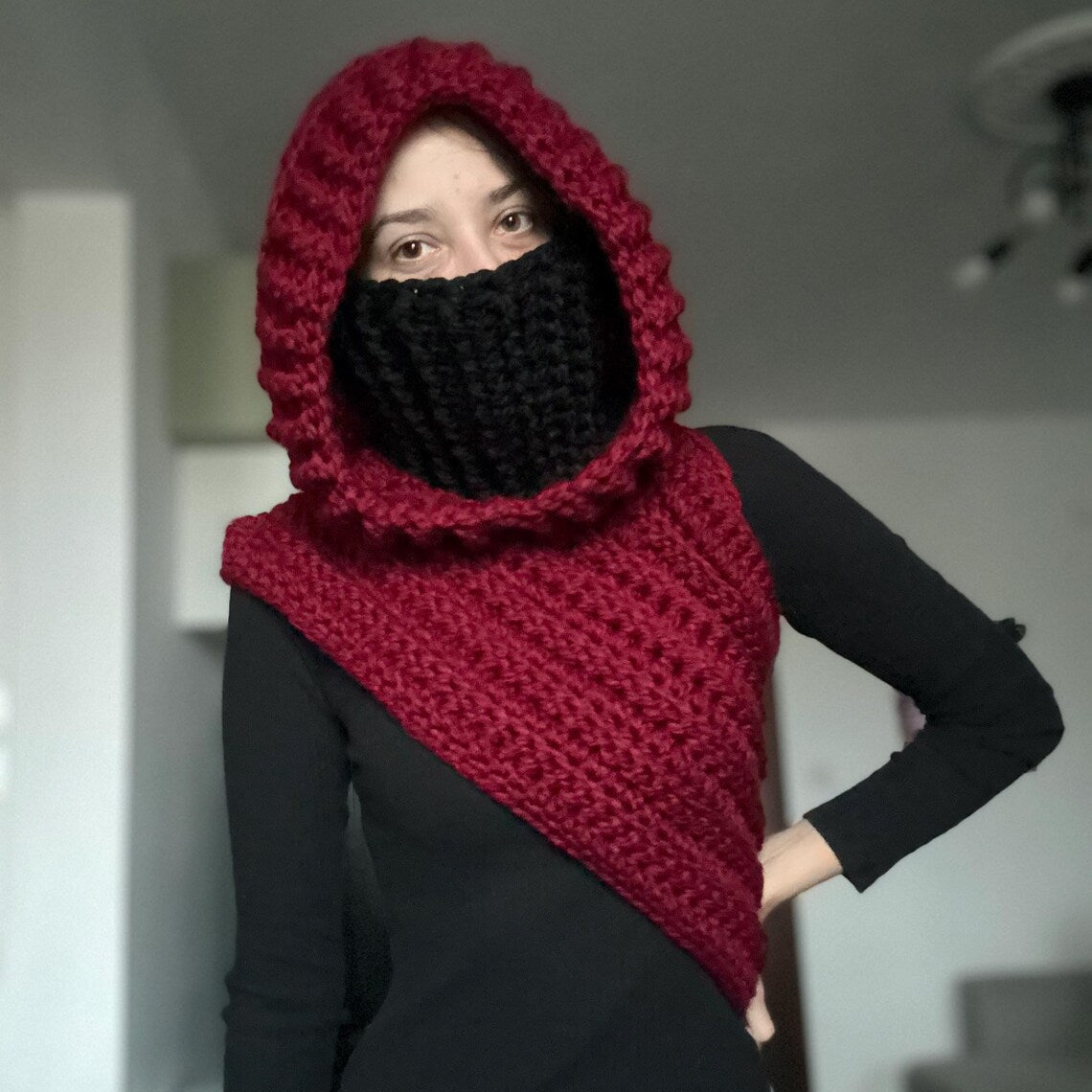 Tawarwaith Hooded Vest Crochet Pattern