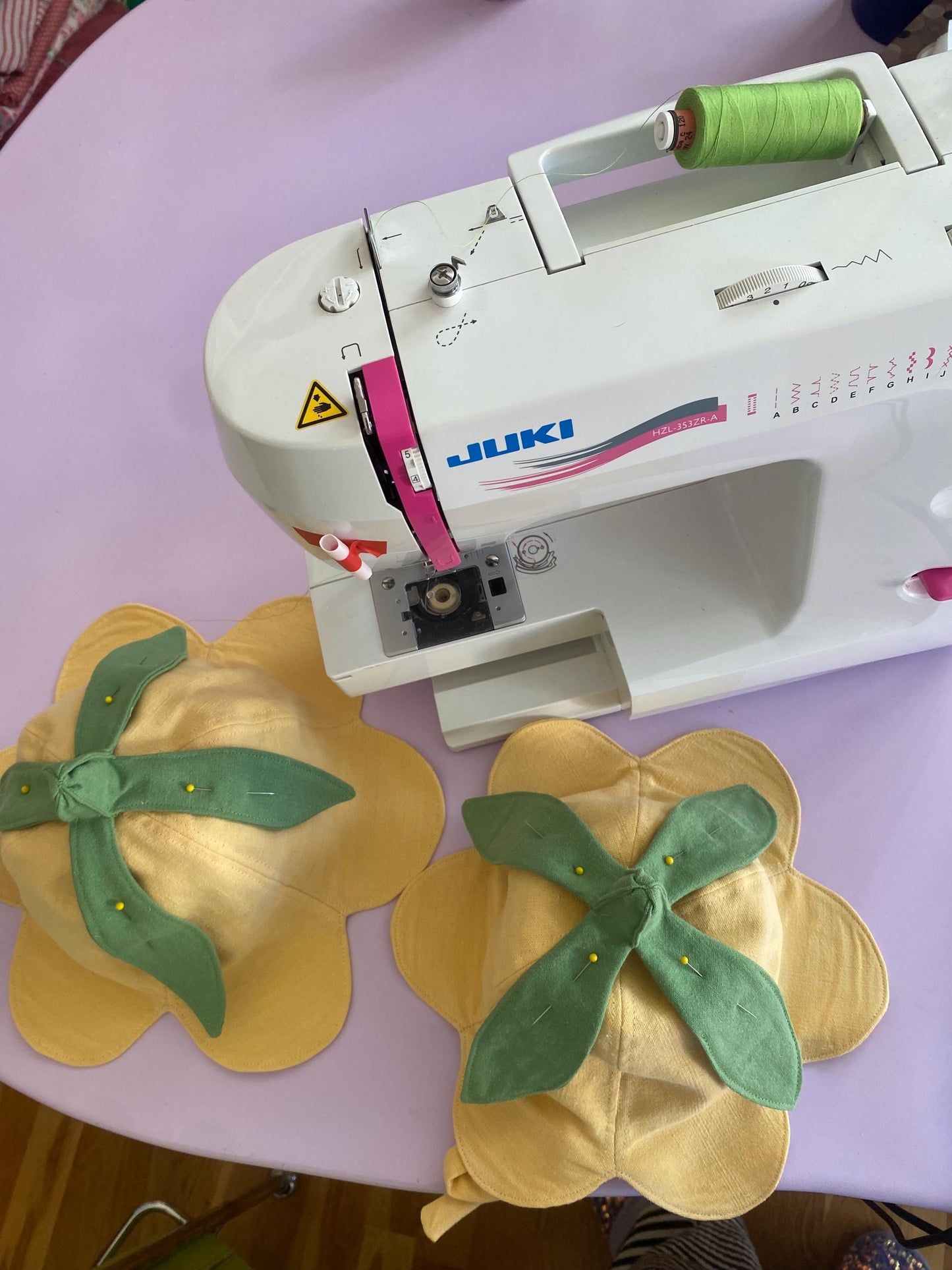 The Cutest Flower Hat Sewing Pattern