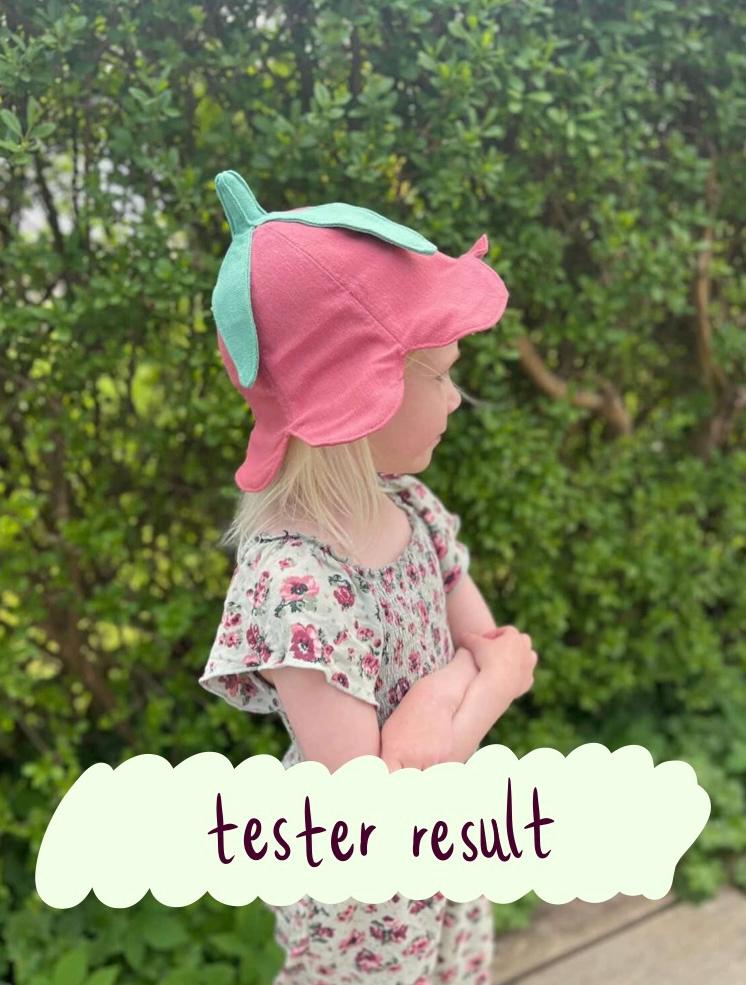 The Cutest Flower Hat Sewing Pattern