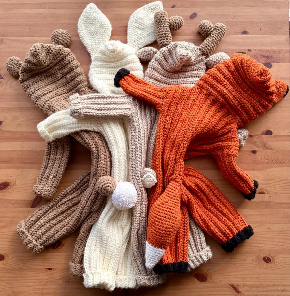 The Woodland All-in-One Suit Crochet Pattern