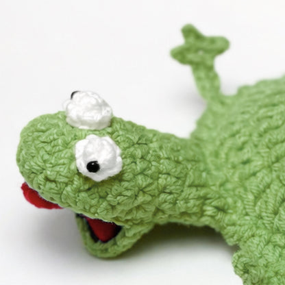 Tom Lizard Popping Coaster Crochet Pattern