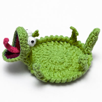 Tom Lizard Popping Coaster Crochet Pattern