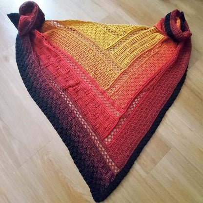 Triangular Scarf Crochet Pattern