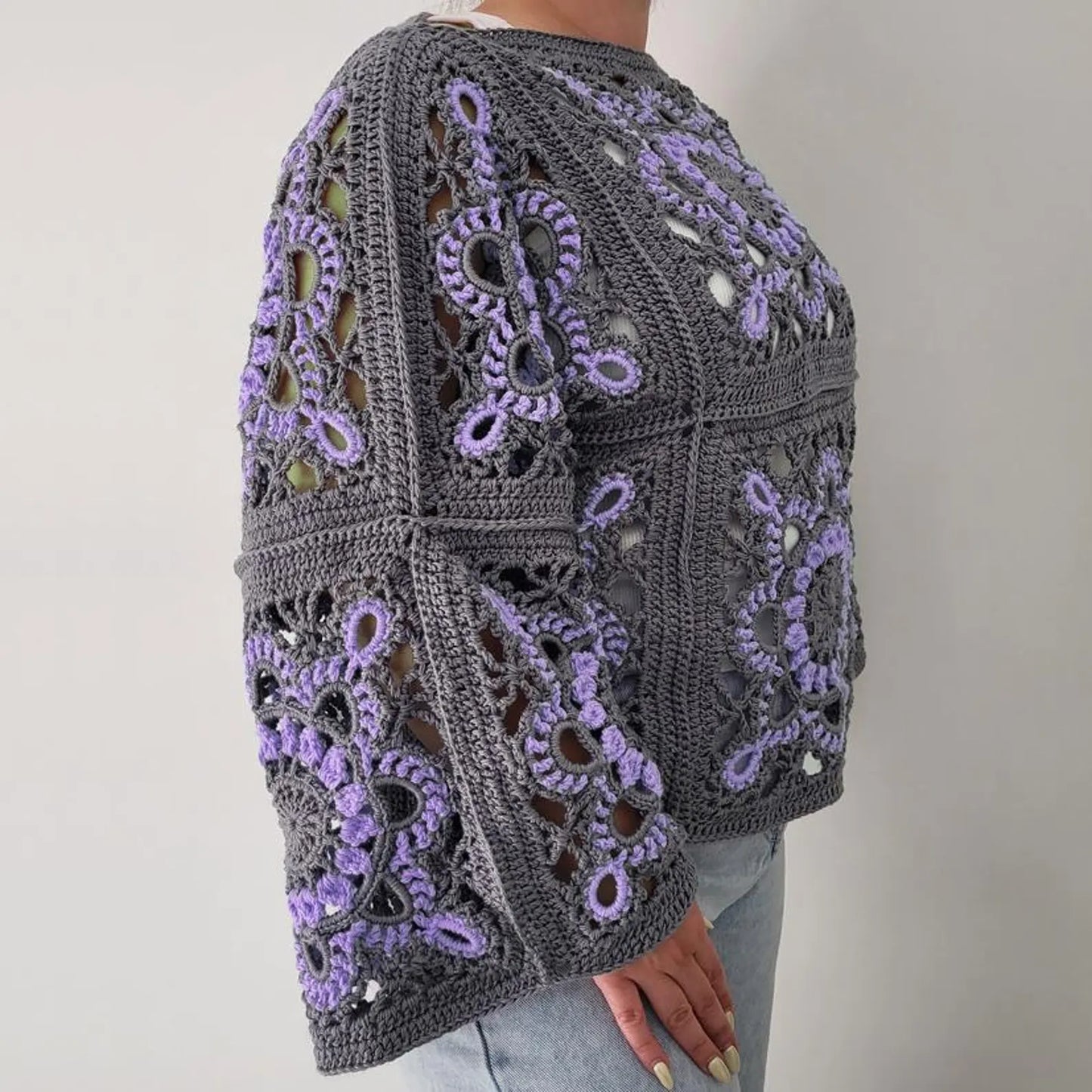 Turkish Granny Square Top Crochet Pattern