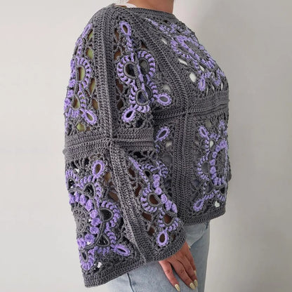 Turkish Granny Square Top Crochet Pattern