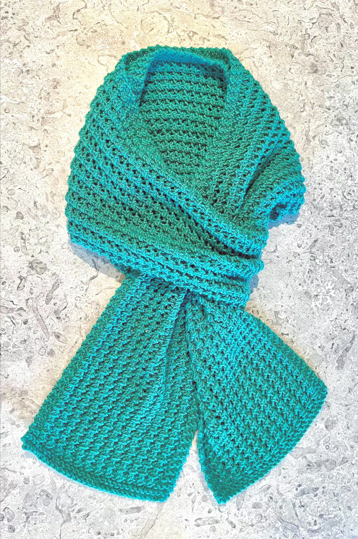 Twilight Frost Scarf Knitting Pattern