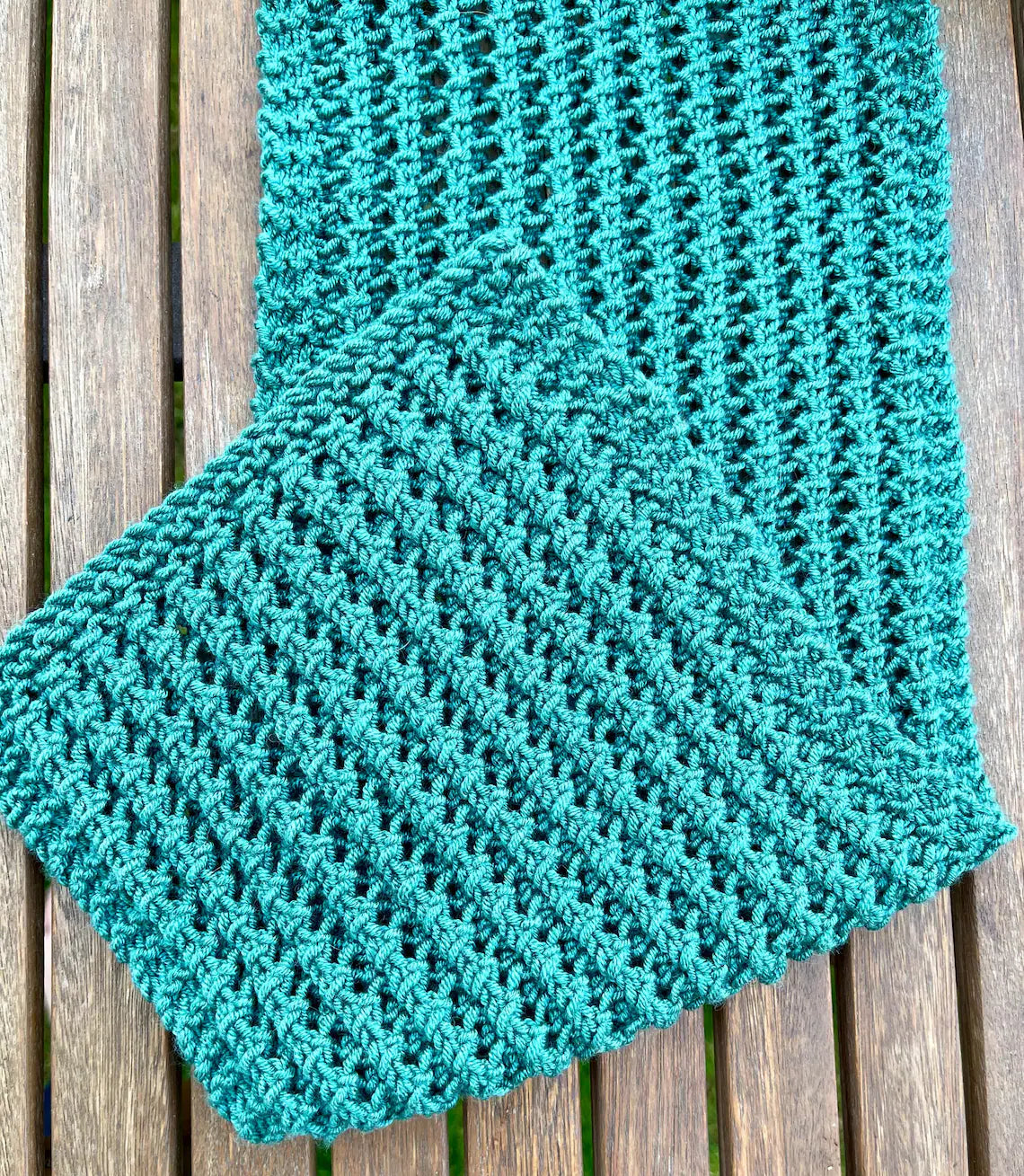 Twilight Frost Scarf Knitting Pattern