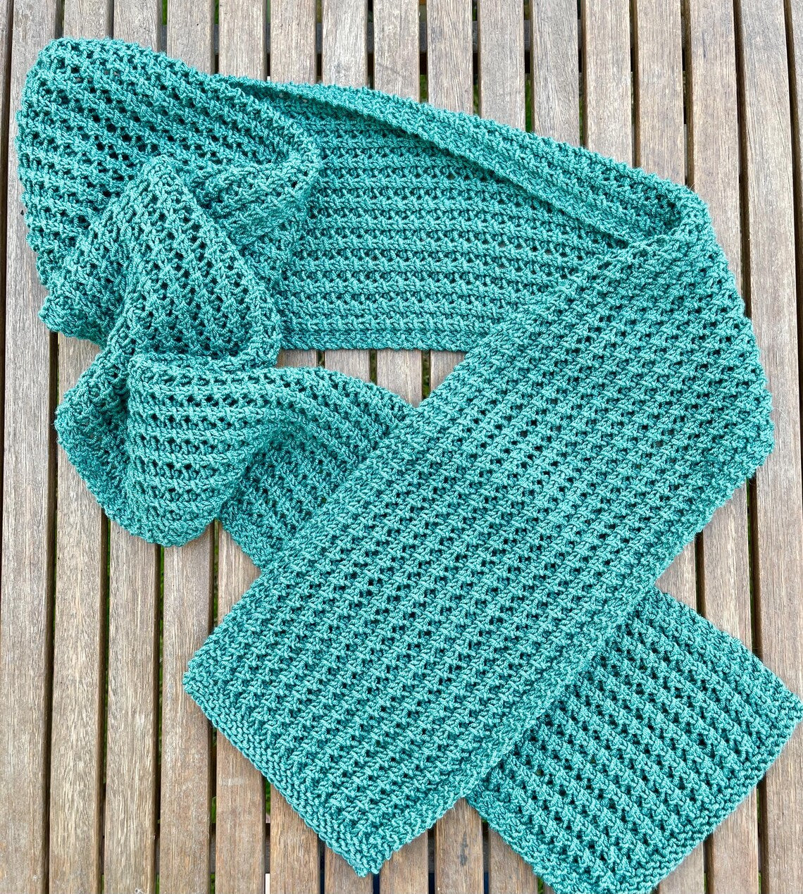 Twilight Frost Scarf Knitting Pattern