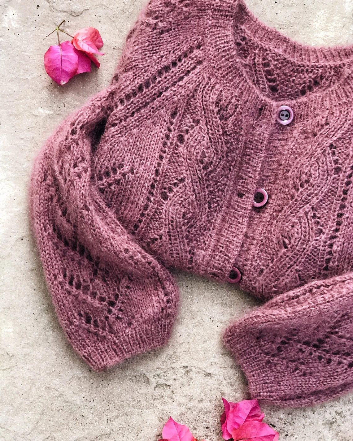 Very Berry Cardigan Knitting Pattern