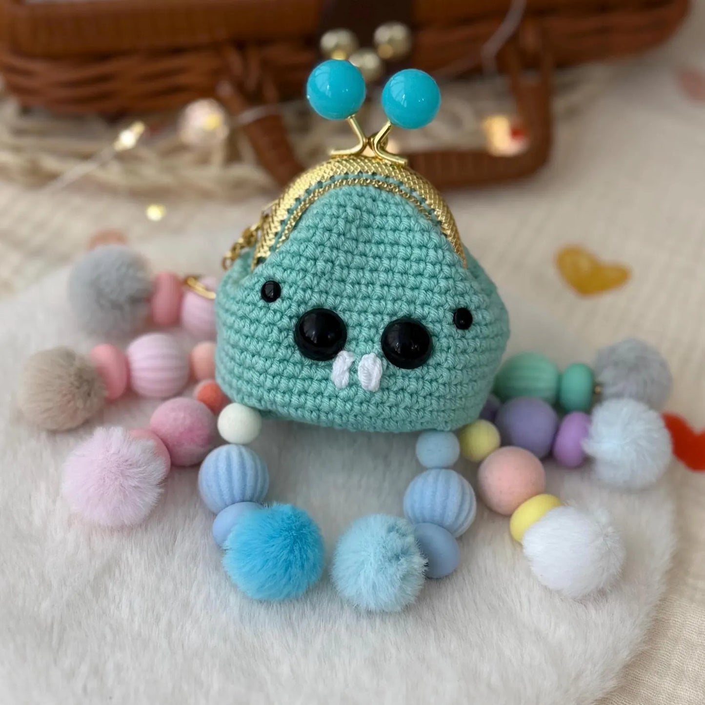 Wallets Keychain Crochet Pattern