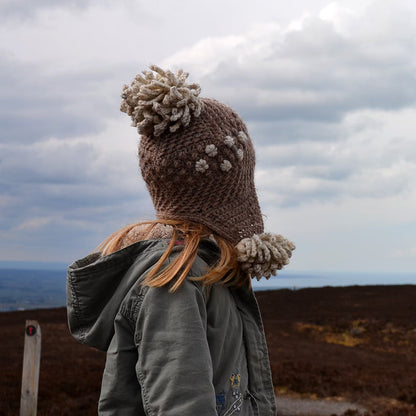 Winter Pompom Hat Crochet Pattern