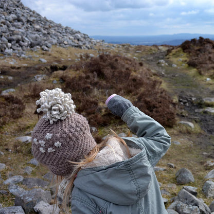 Winter Pompom Hat Crochet Pattern