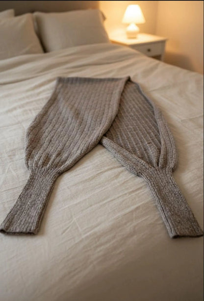 Wrapped in Texture Sweater Scarf Knitting Pattern