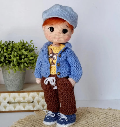 Crochet Boy Doll Pattern