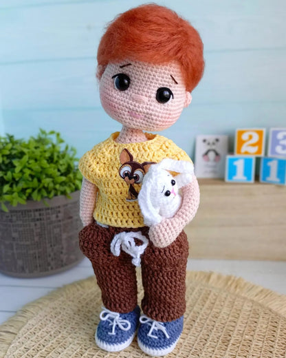 Crochet Boy Doll Pattern