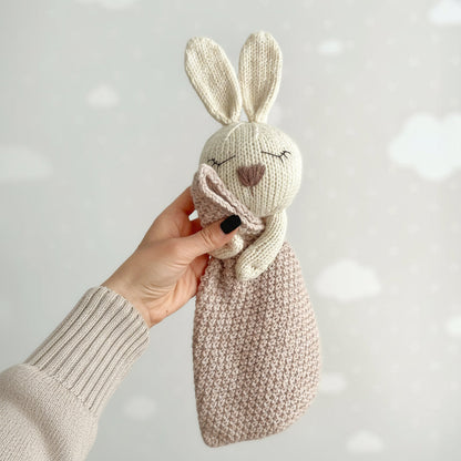 Bunny Comforter Knitting Pattern