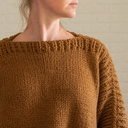 Rectangle Poncho Beginner Knitting Pattern