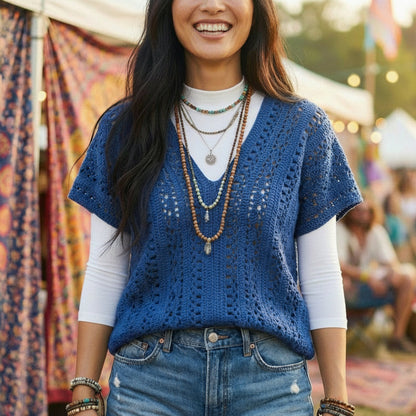 Boho Lace Top Crochet Pattern