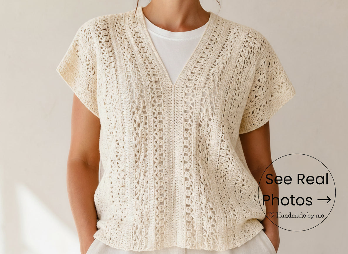 Boho Lace Top Crochet Pattern