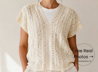 Boho Lace Top Crochet Pattern