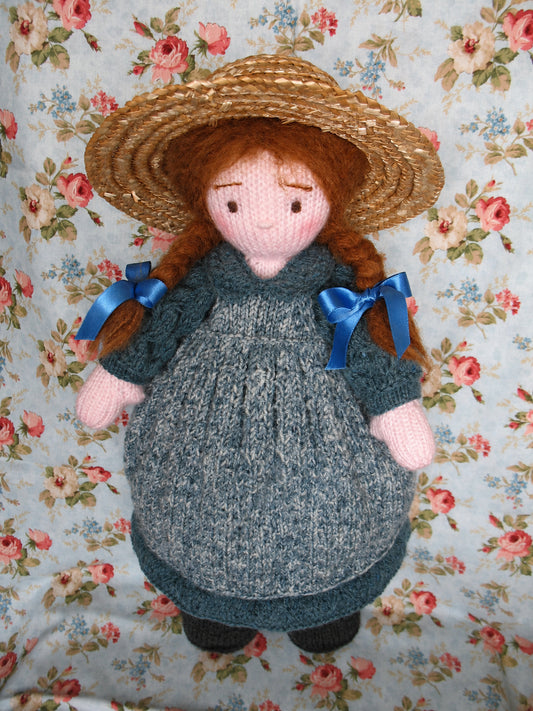 Red Head Doll Knitting Pattern