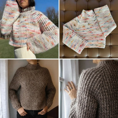 Arya Sweater Crochet Pattern
