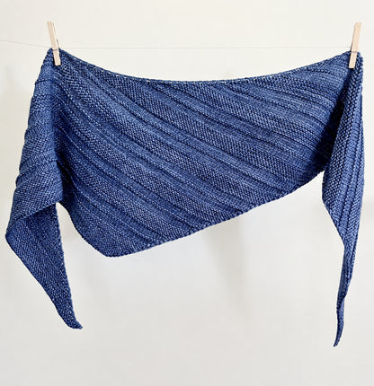 Easy to Knit Morning Walk Shawl Pattern