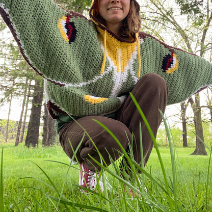 Luna Hoodie Crochet Pattern