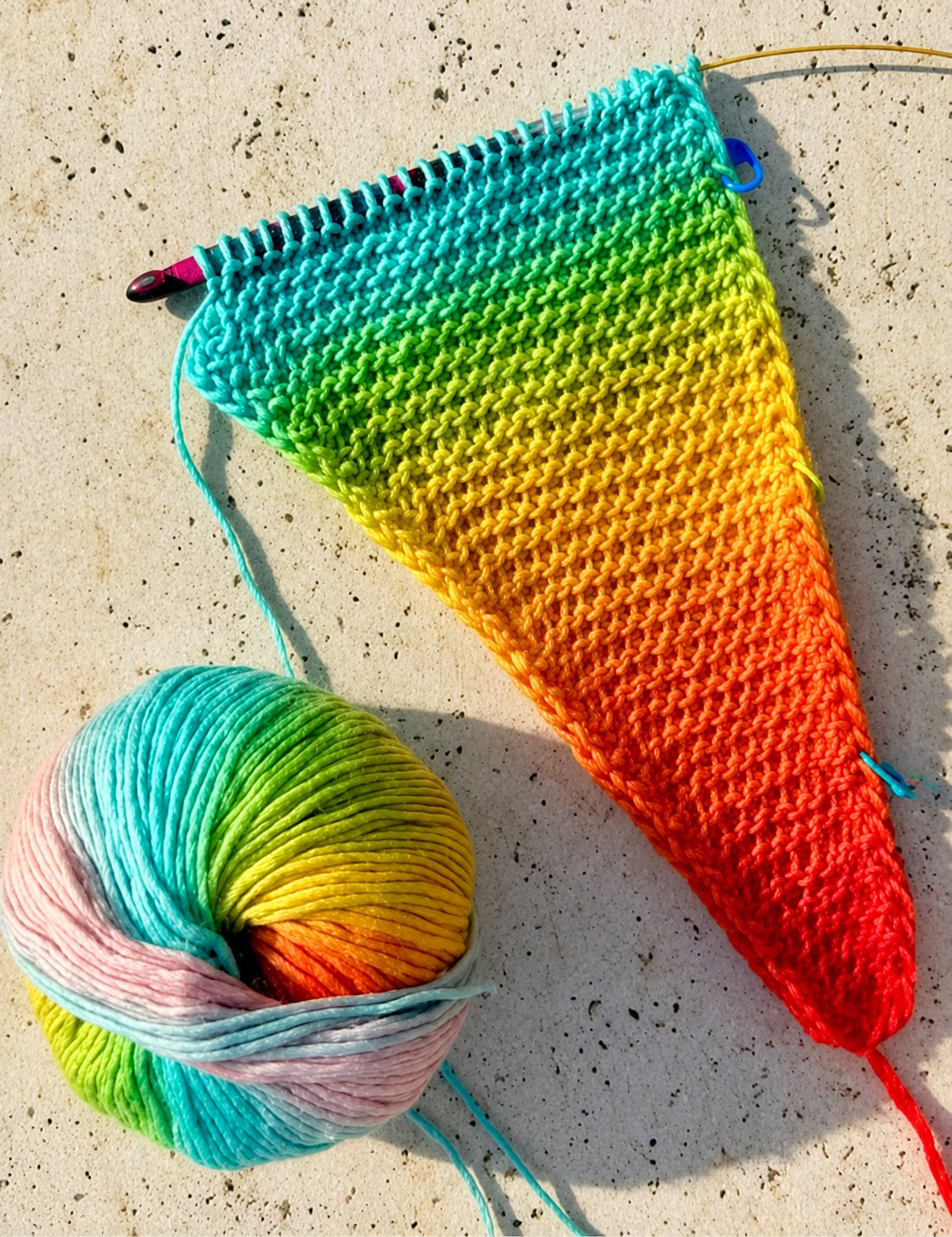Comet Keyhole Scarf Crochet Pattern