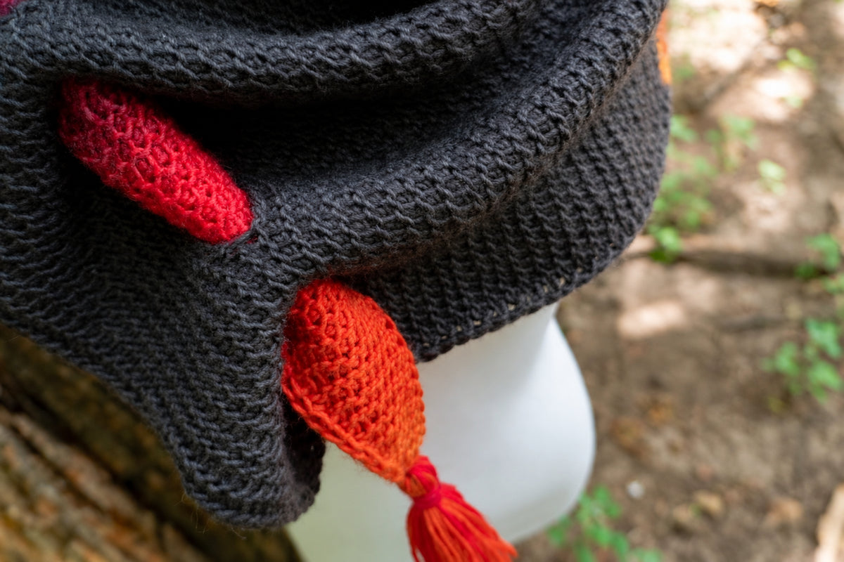 Comet Keyhole Scarf Crochet Pattern