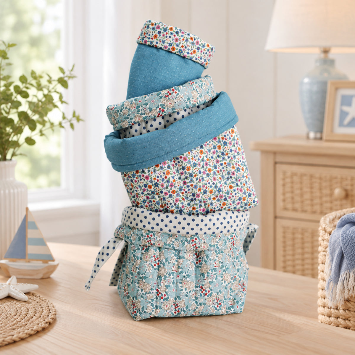 Vanity Bucket Sewing Pattern
