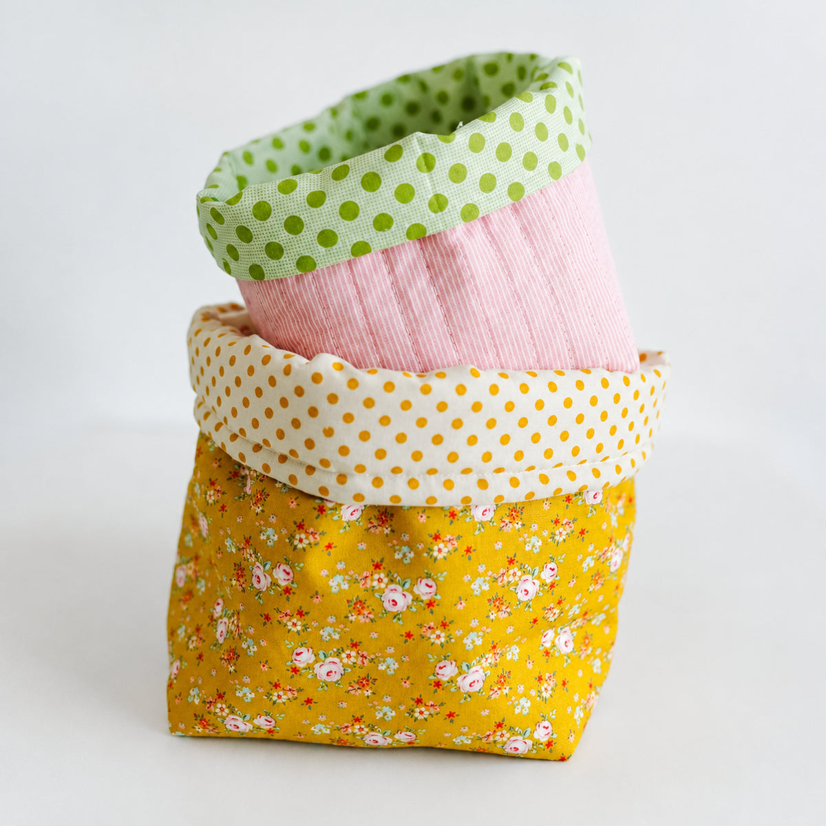 Vanity Bucket Sewing Pattern