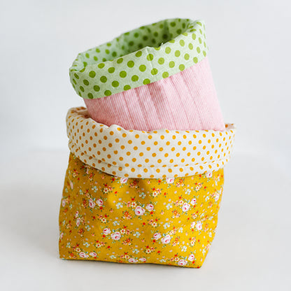Vanity Bucket Sewing Pattern