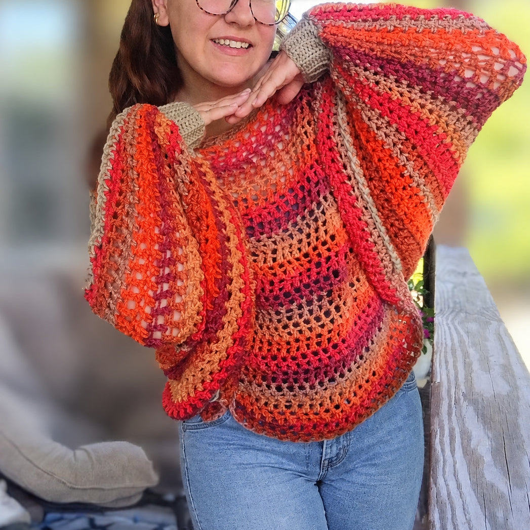 Ember Sweater Crochet Pattern
